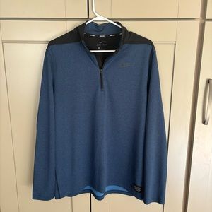 Nike Golf Dri-Fit 1/4 Zip Pullover Men's Large Lightweight Performance Jacket